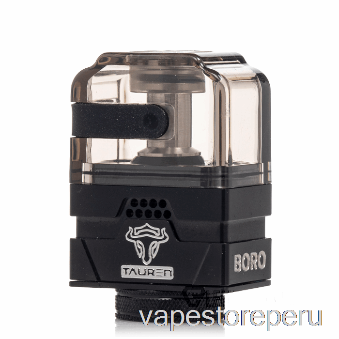 Vape Desechable Thunderhead Creaciones Tauren Boro Tanque Plata Negro